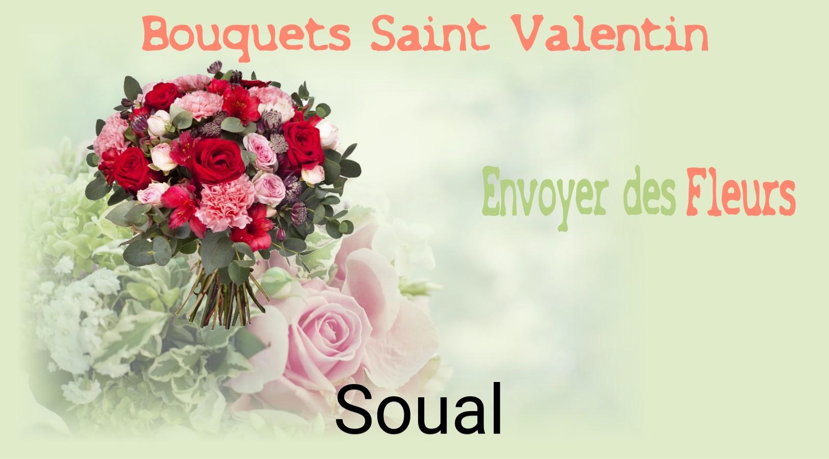 Roses de Saint-Valentin livrées à Soual