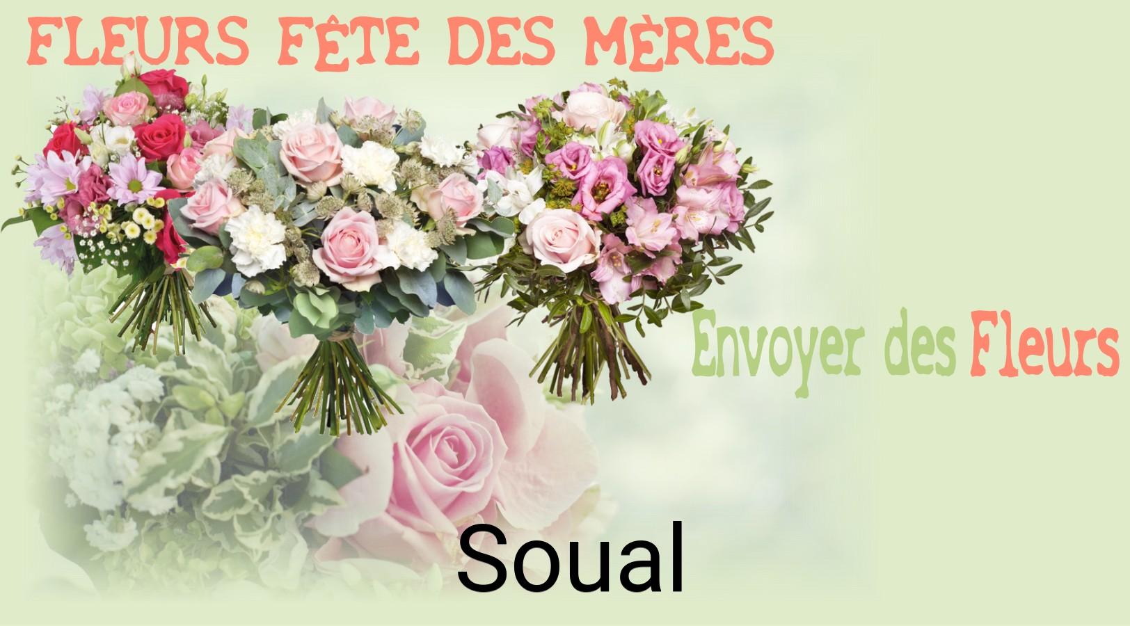 Bouquet de Fête des Mères livré à Soual